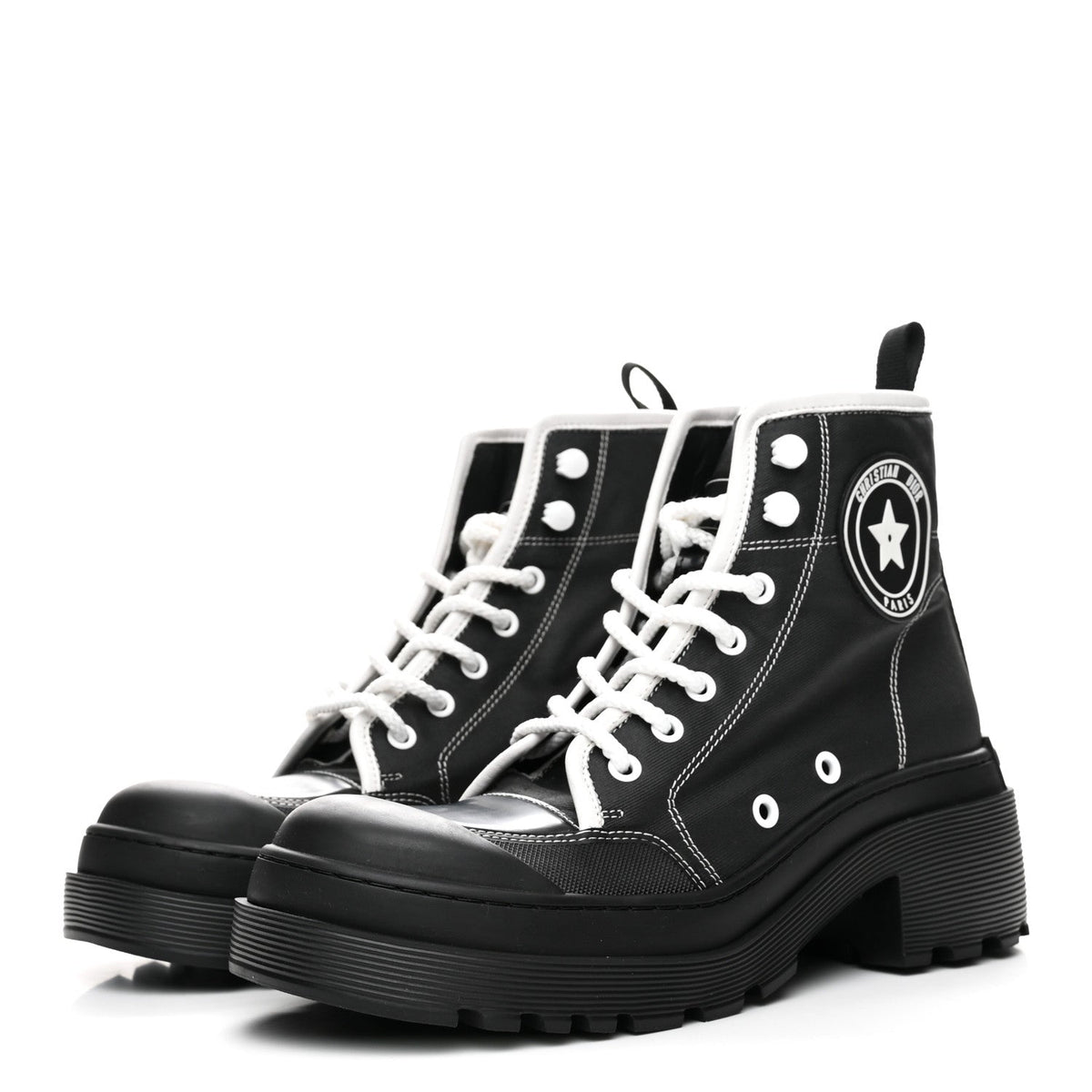 Dior - Technical Fabric D-Rise 35mm Boots
