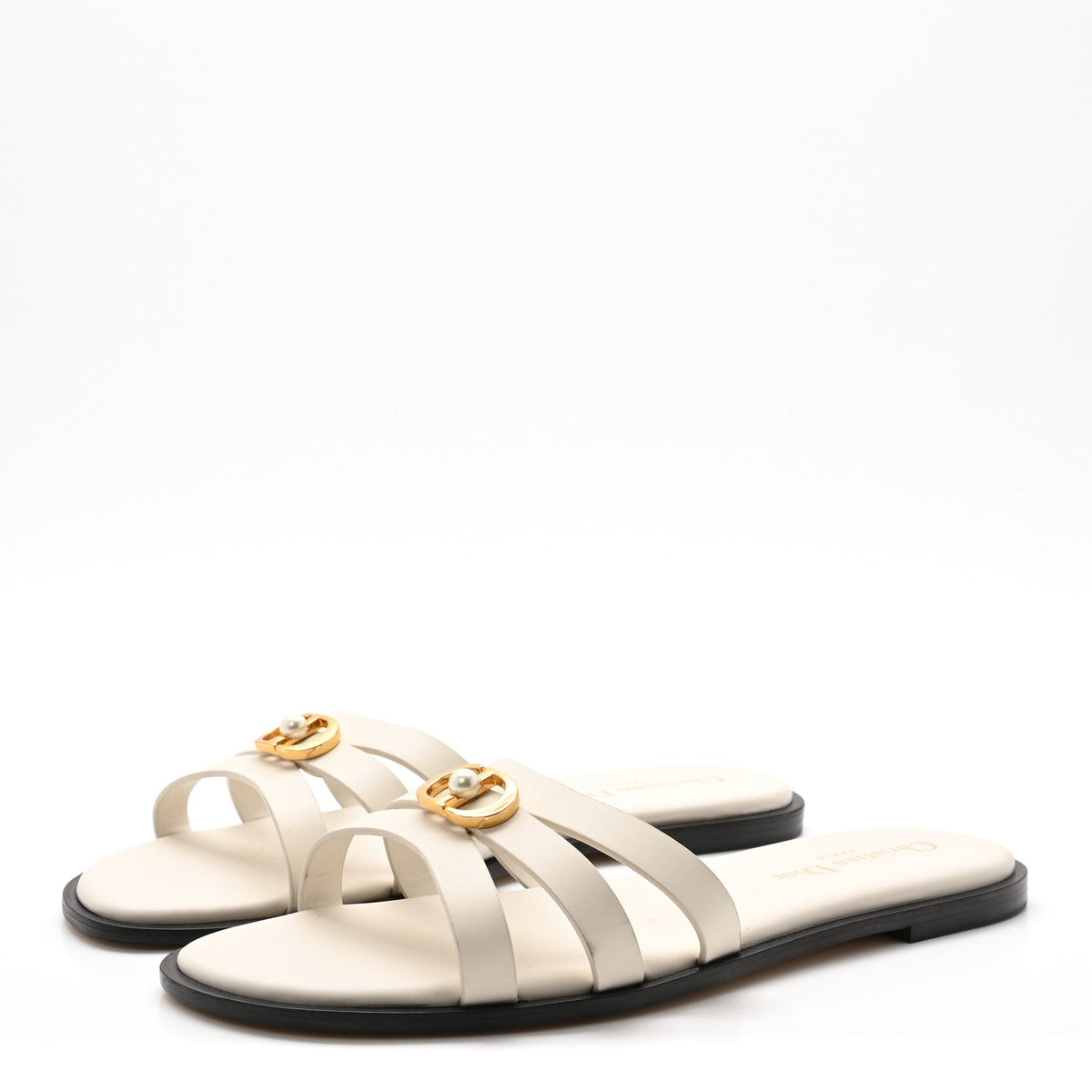 Dior - Calfskin 30M Slide Sandals