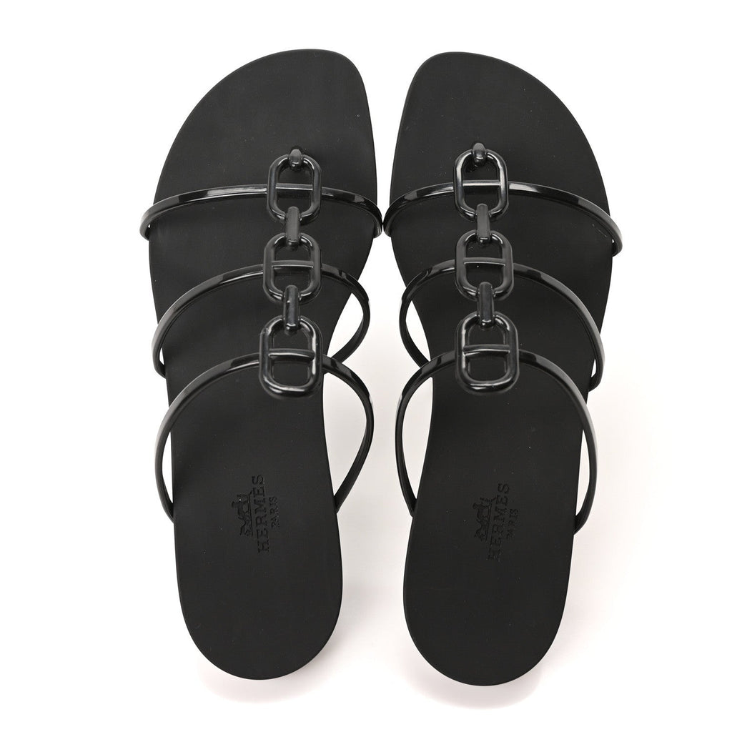 Hermès - Rubber Mykonos Sandals