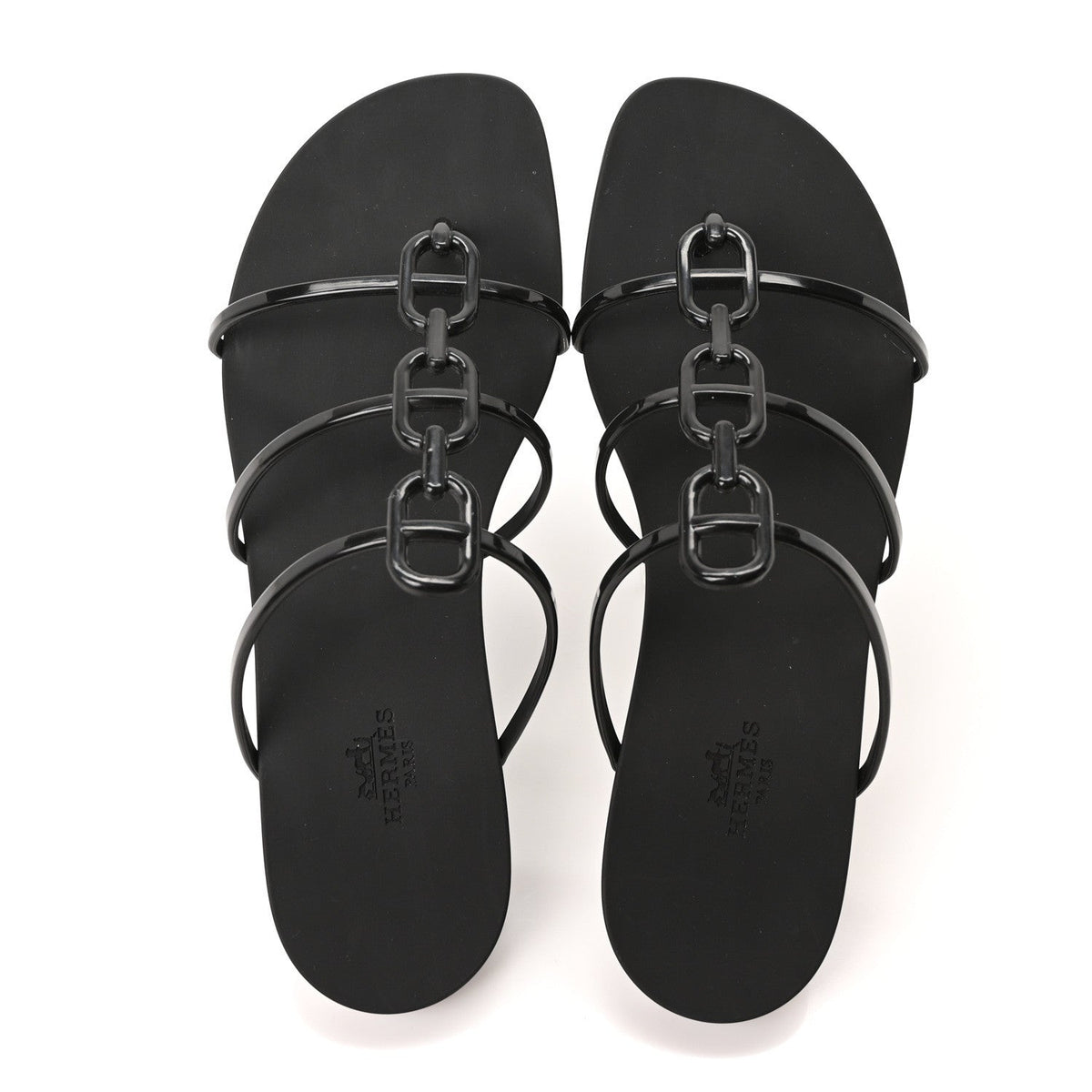 Hermès - Rubber Mykonos Sandals