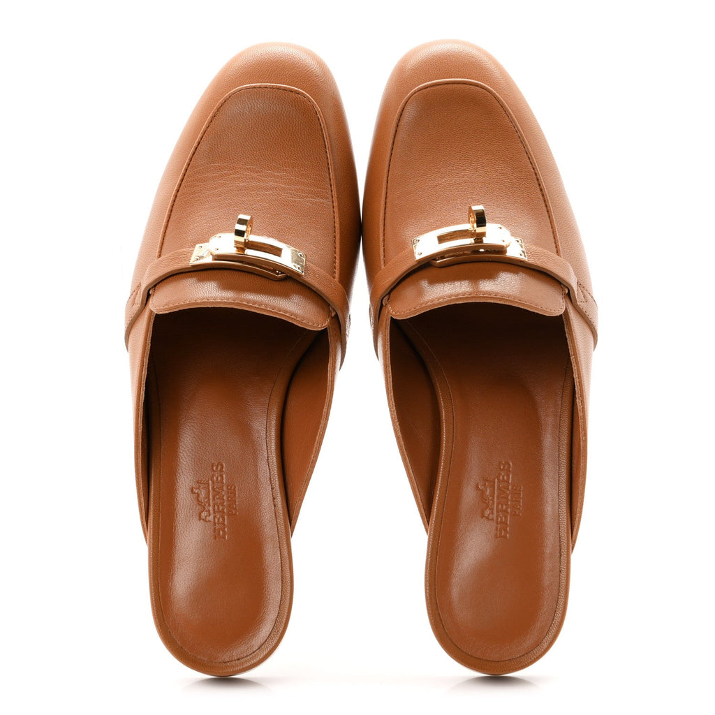 Hermès - Calfskin Oz Mules
