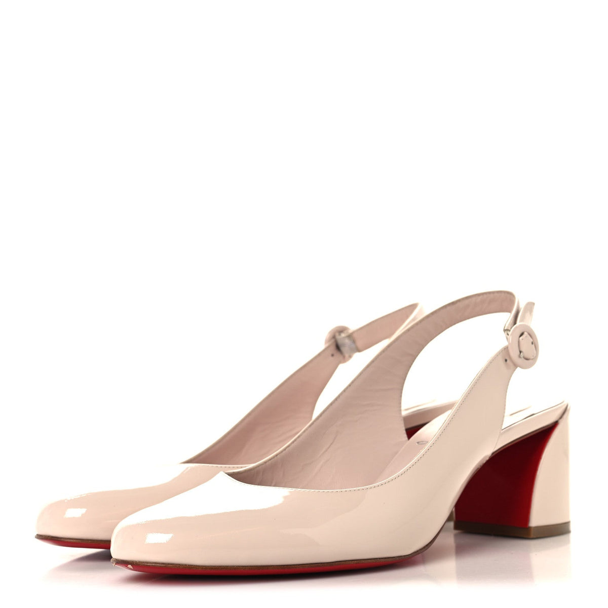 Christian Louboutin - Patent So Jane Sling 55 Pump