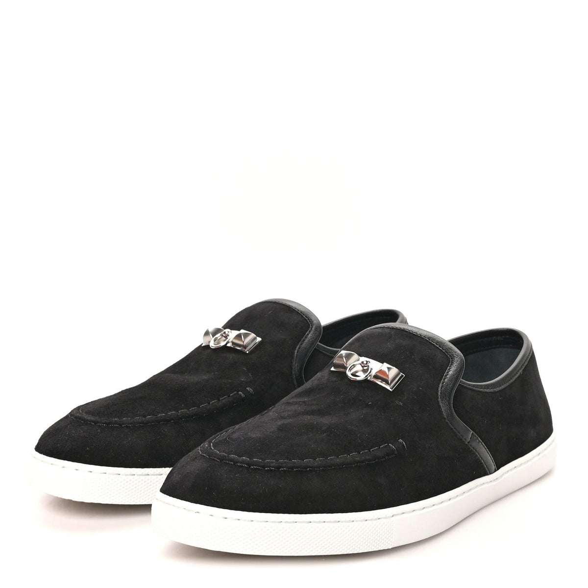 Hermès - Suede Goatskin Nappa Jour Loafers