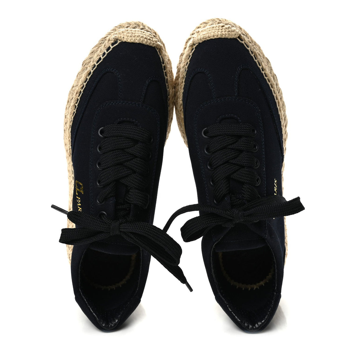 Christian Louboutin - Toile Calfskin Espasneak Flat Sneaker