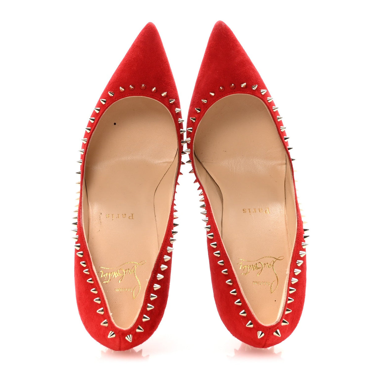Christian Louboutin - Veau Velours Anjalina 85 Pumps
