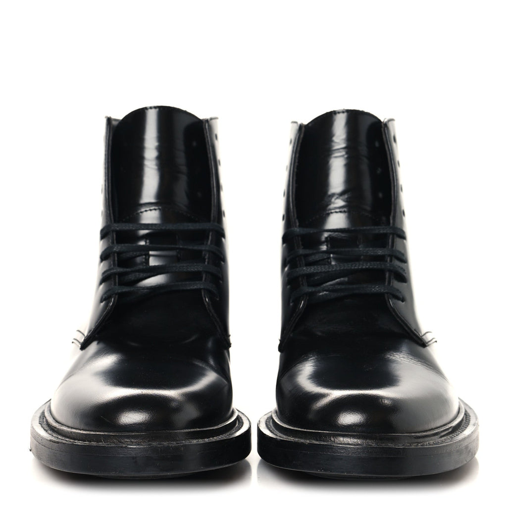 Saint Laurent - Calfskin Army Combat Boots