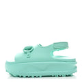 Gucci - Soft Rubber Horsebit Slingback Sandals