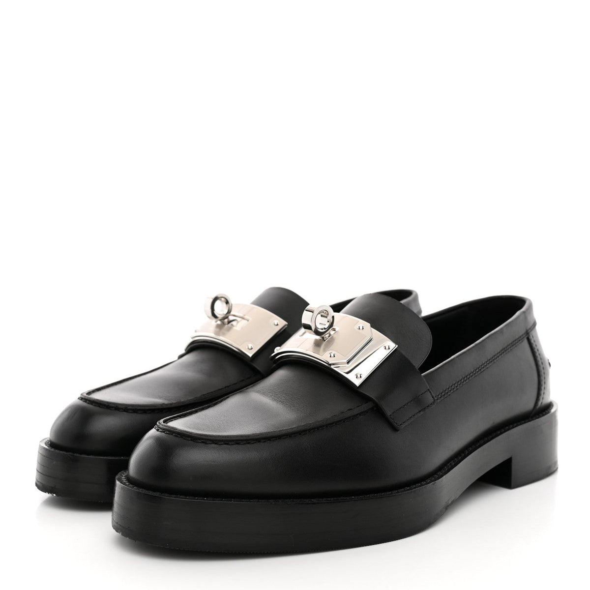 Hermès - Calfskin Hot Loafer