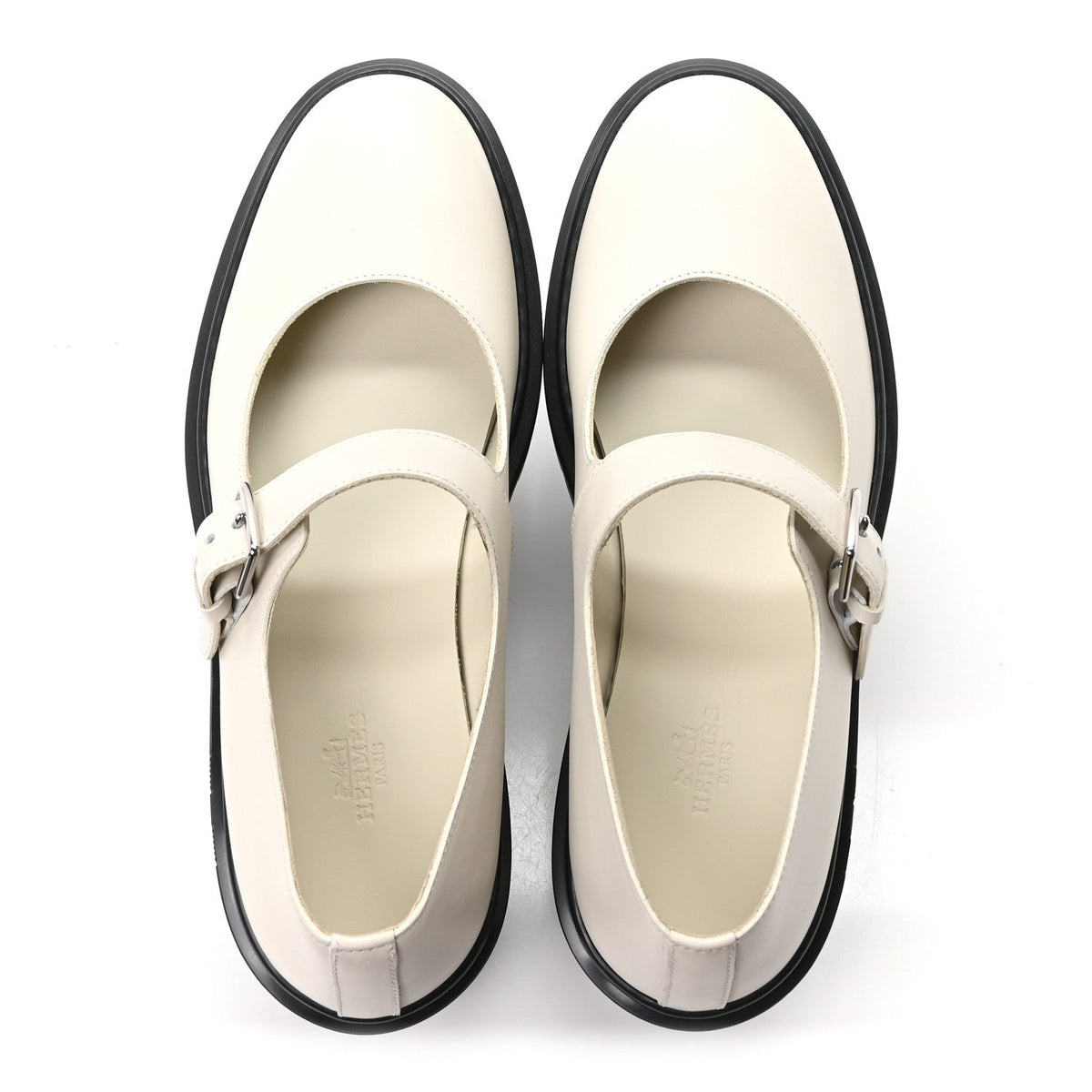 Hermès - Calfskin Hoxton Oxford