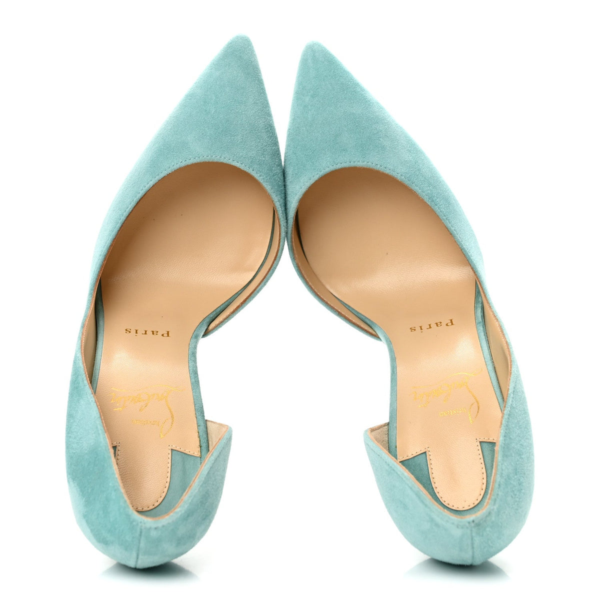 Christian Louboutin - Suede Iriza 100 Pumps