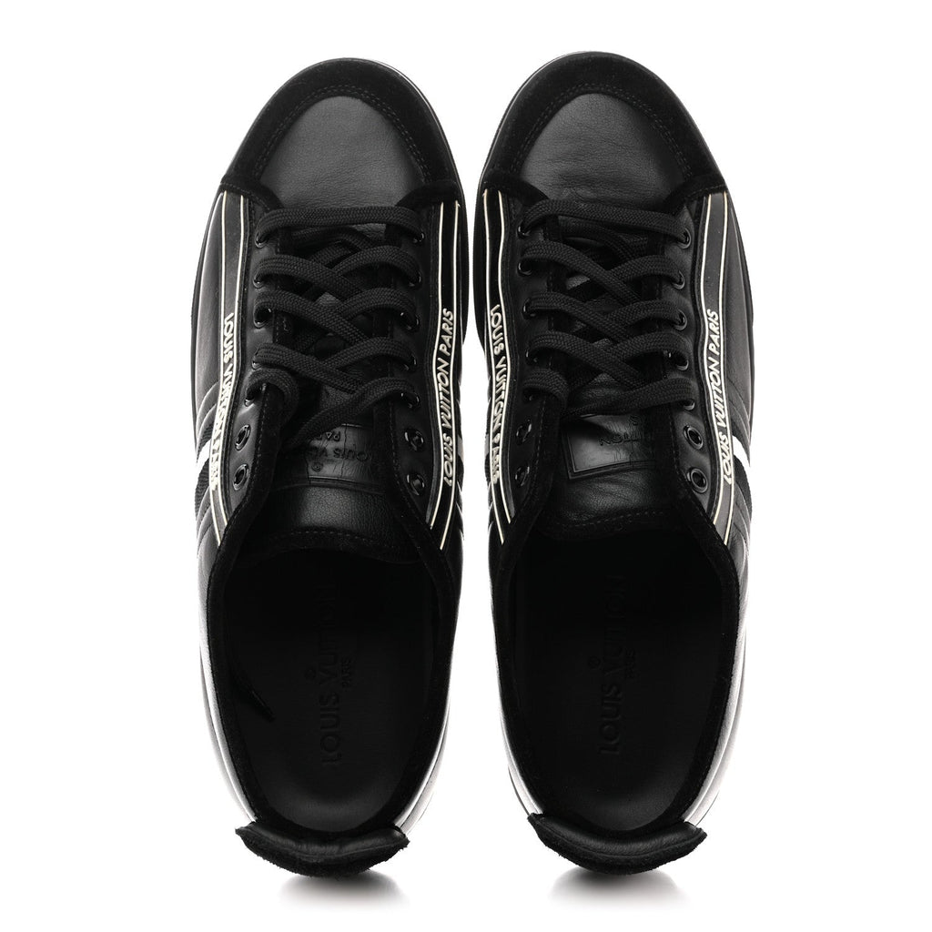 Louis Vuitton - Calfskin Cosmos Sneakers 8 Black