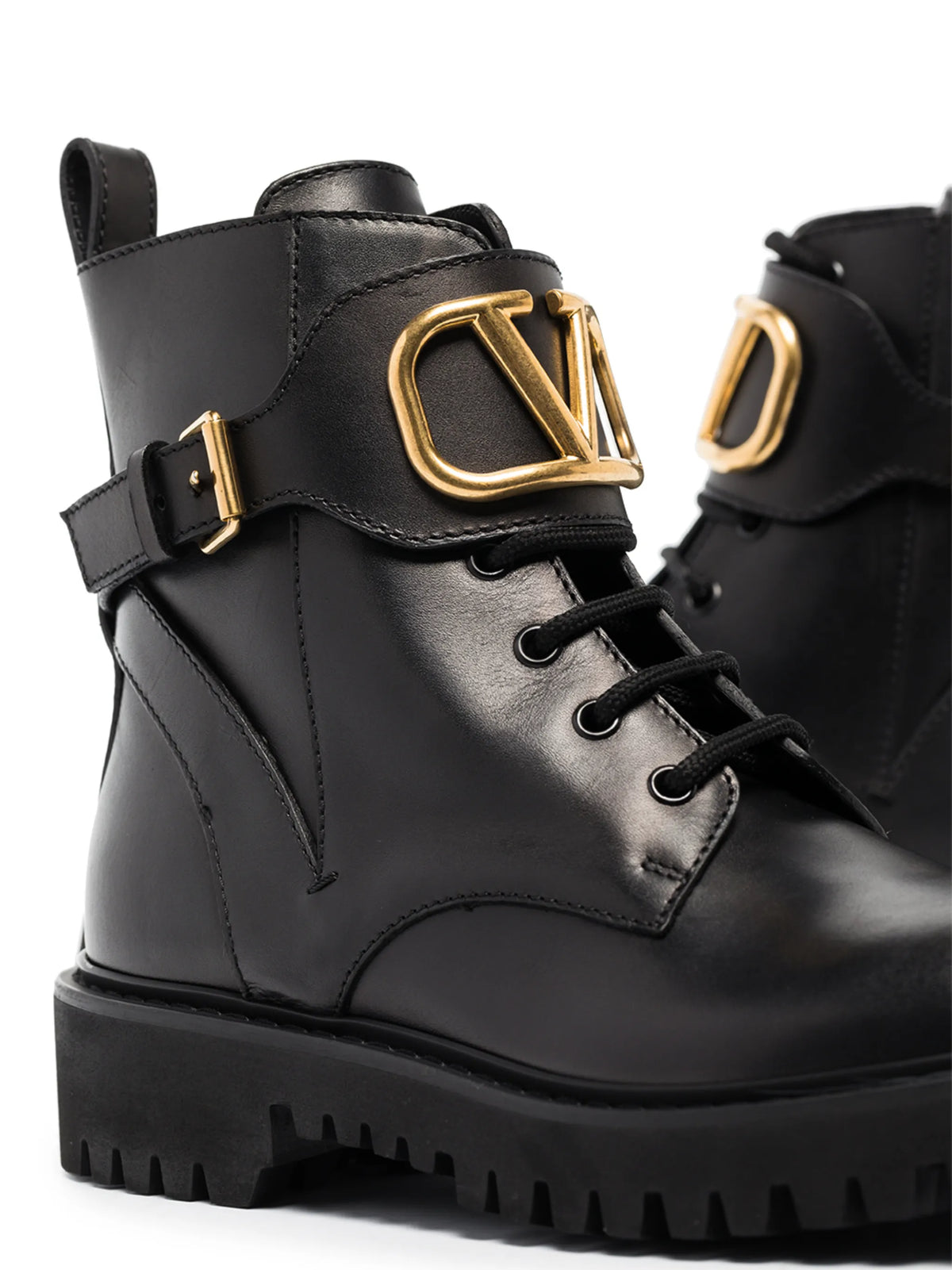 Valentino - 45mm VLogo Signature Combat Boots