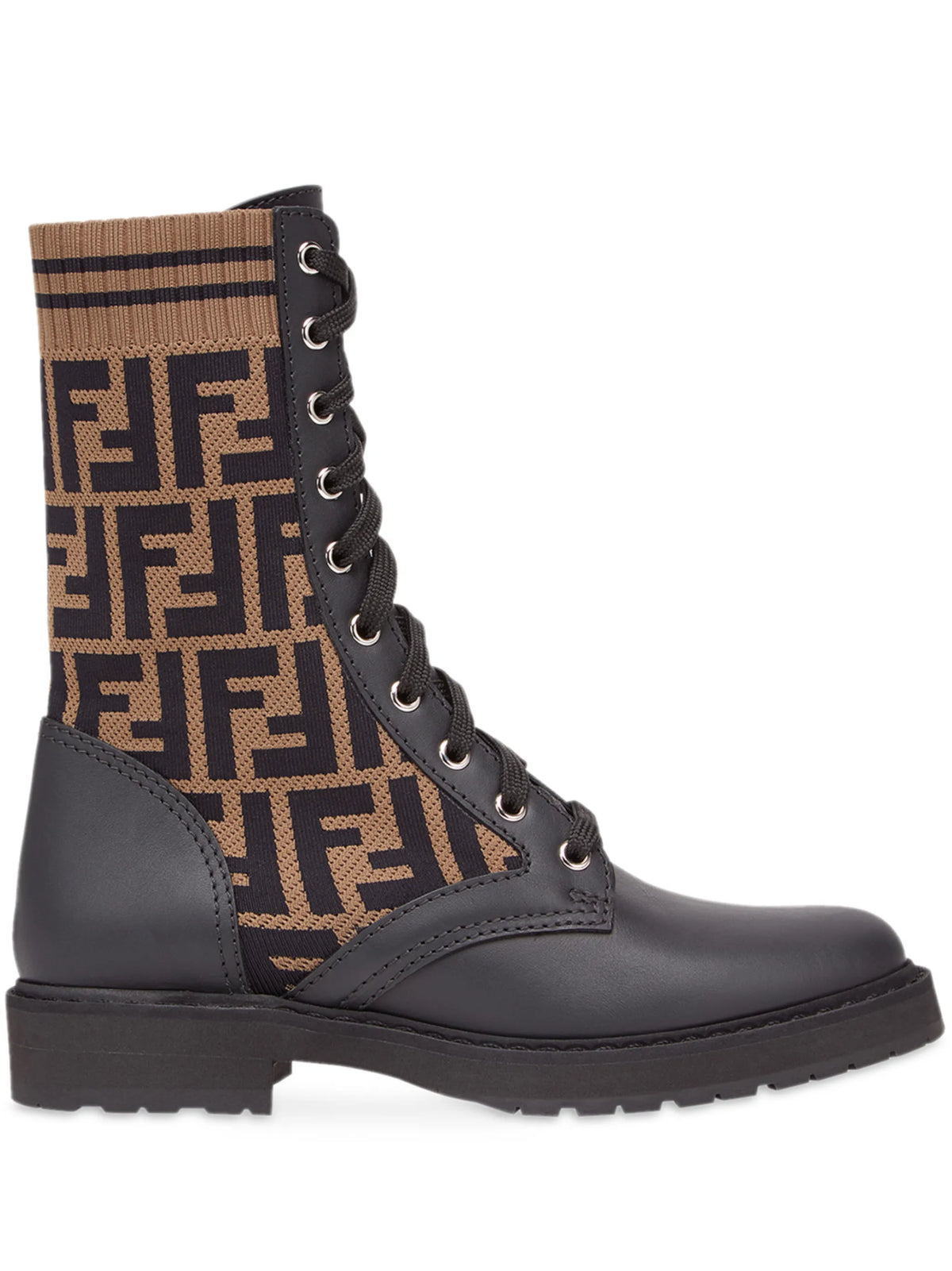 Fendi - Rockoko FF Combat Boots