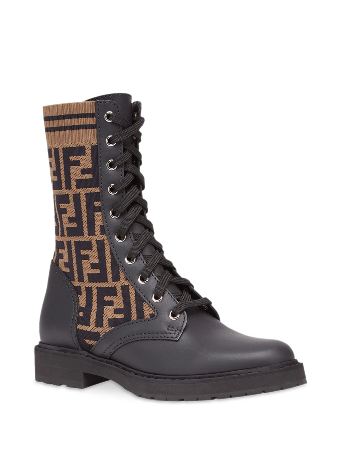 Fendi - Rockoko FF Combat Boots