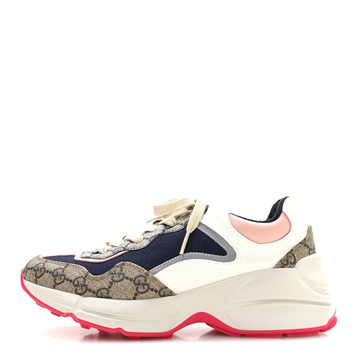 Gucci - GG Supreme Monogram Mix Monogram Rhyton Sneakers