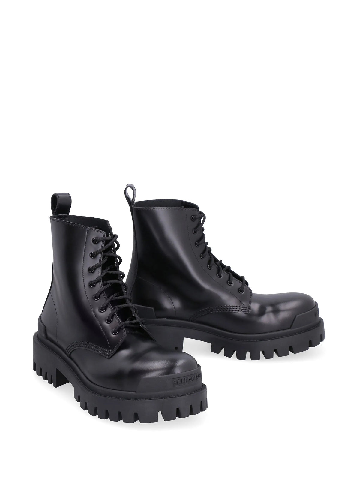 Balenciaga - Strike 20mm Lace-up Boots