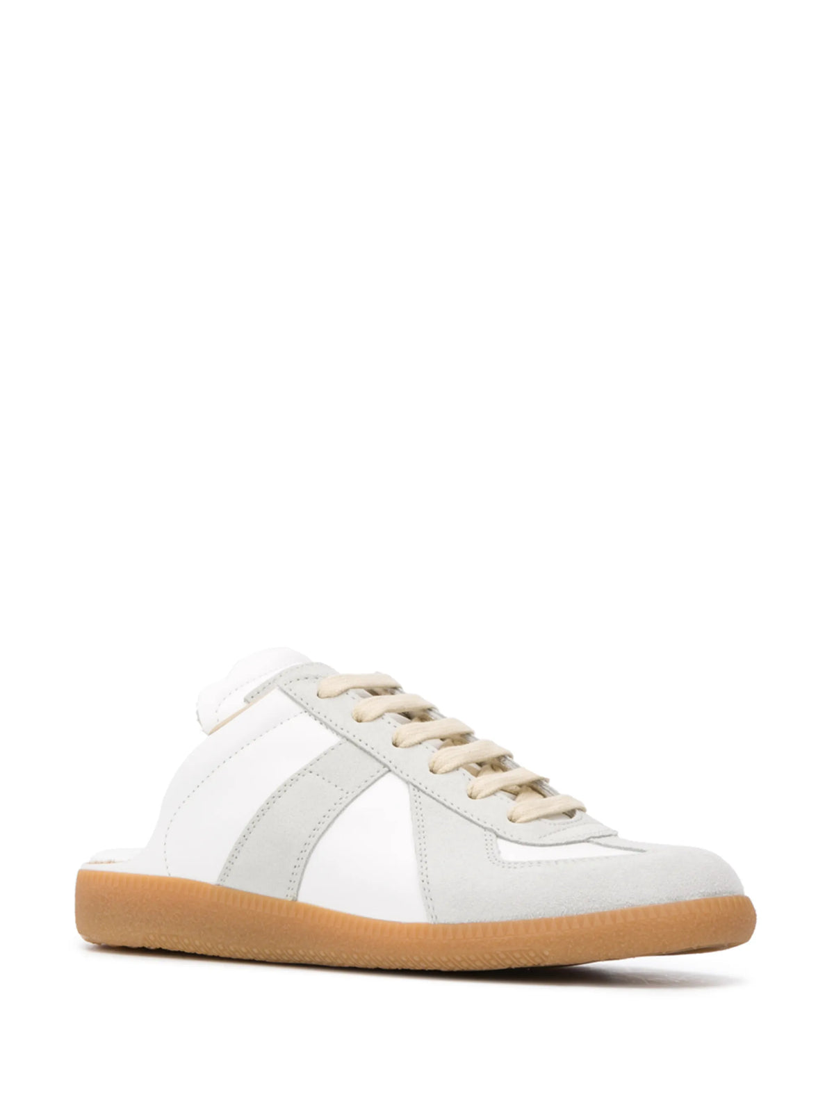 Maison Margiela - Replica Leather Slip-on Sneakers