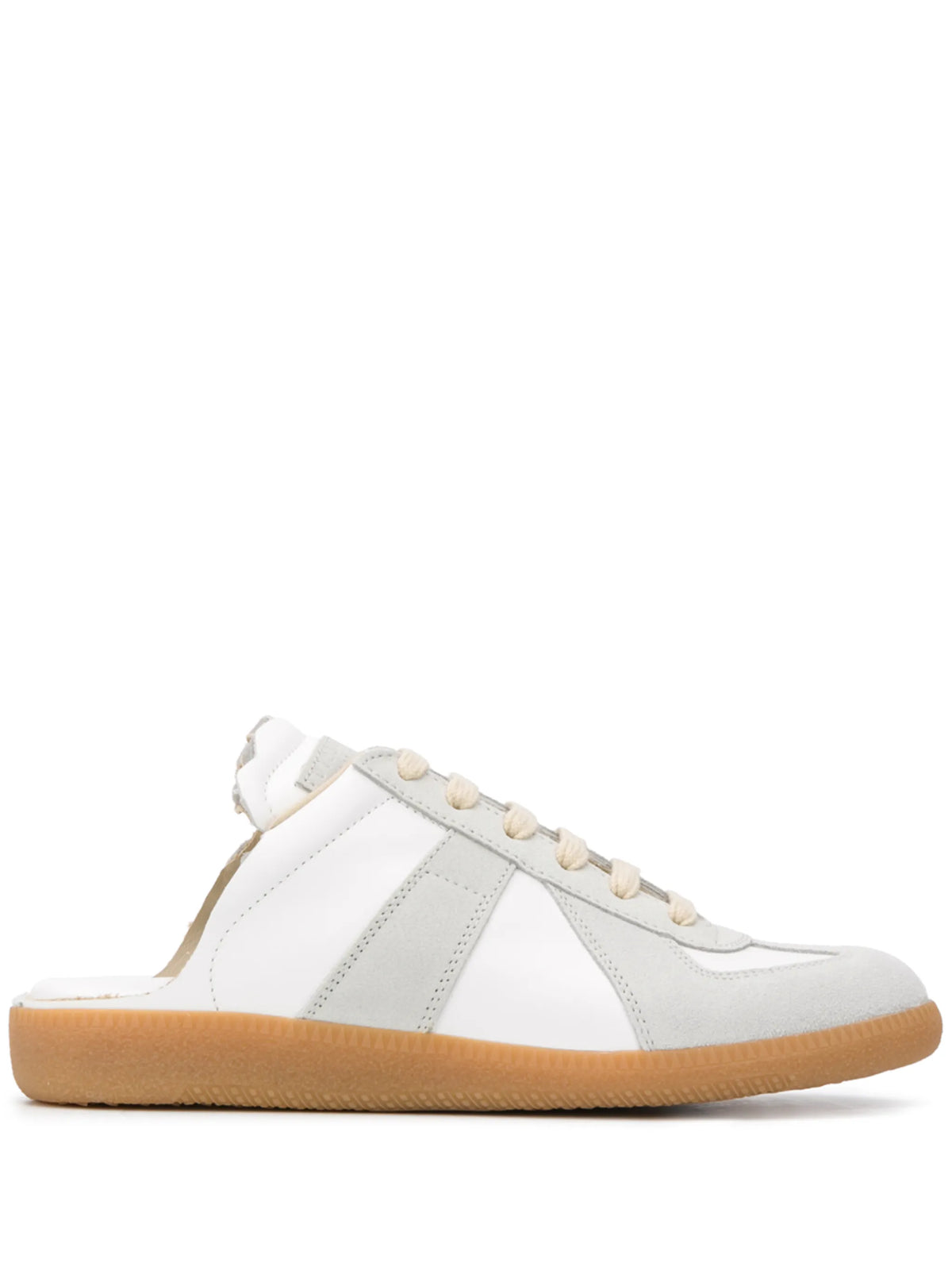 Maison Margiela - Replica Leather Slip-on Sneakers