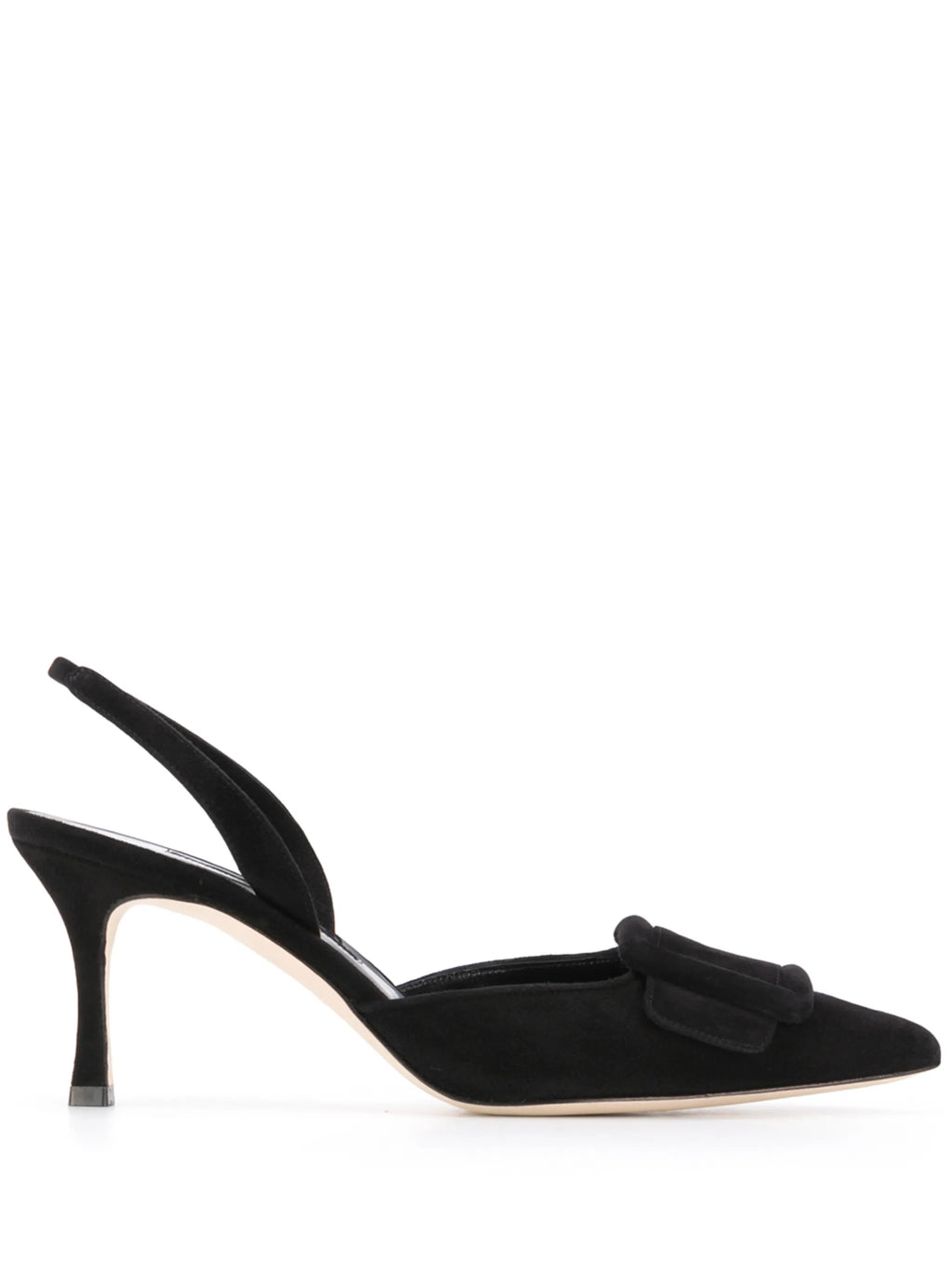 Manolo Blahnik - Maysli Buckle Front Pumps