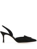 Manolo Blahnik - Maysli Buckle Front Pumps
