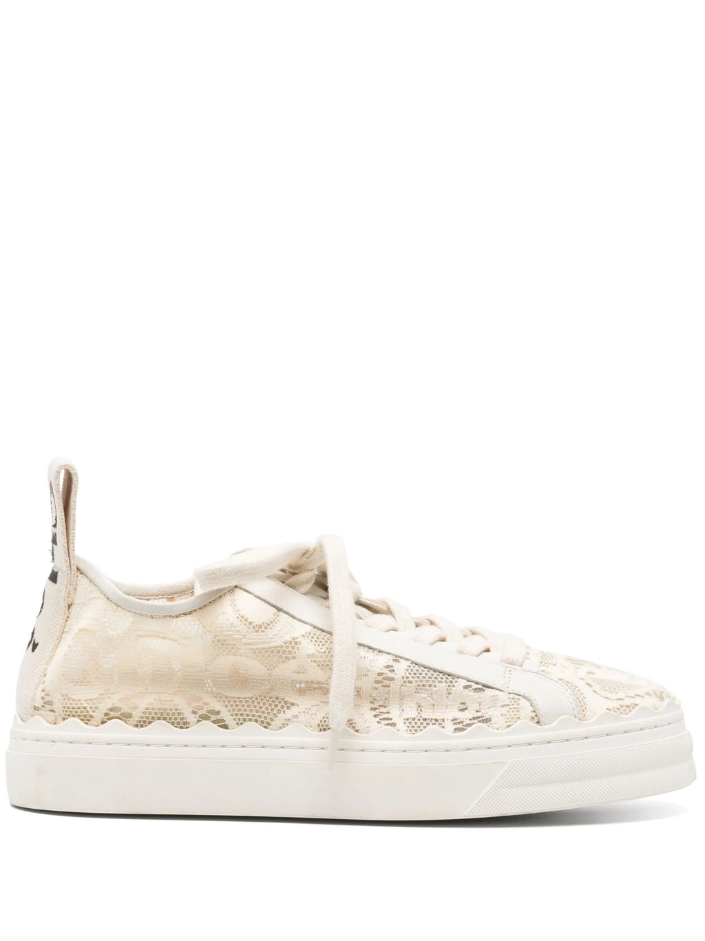Chloé - Lauren Lace-detail Sneakers