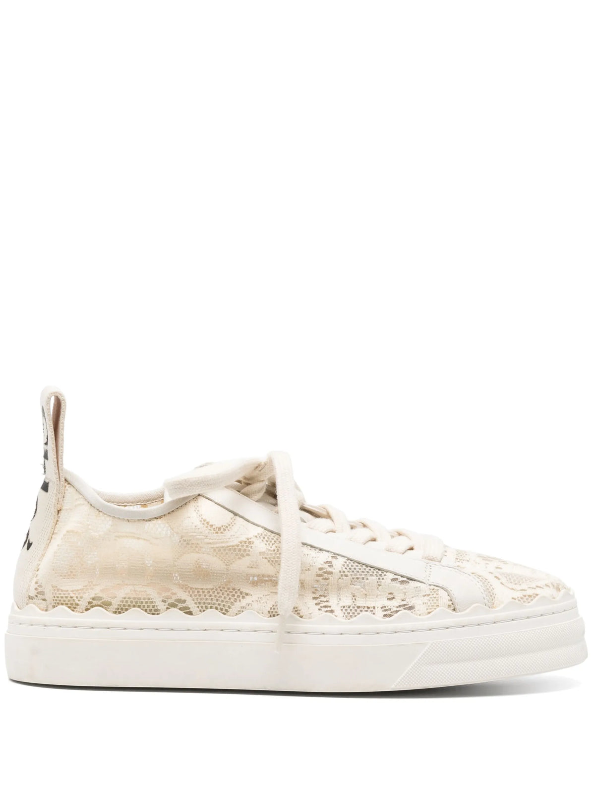 Chloé - Lauren Lace-detail Sneakers