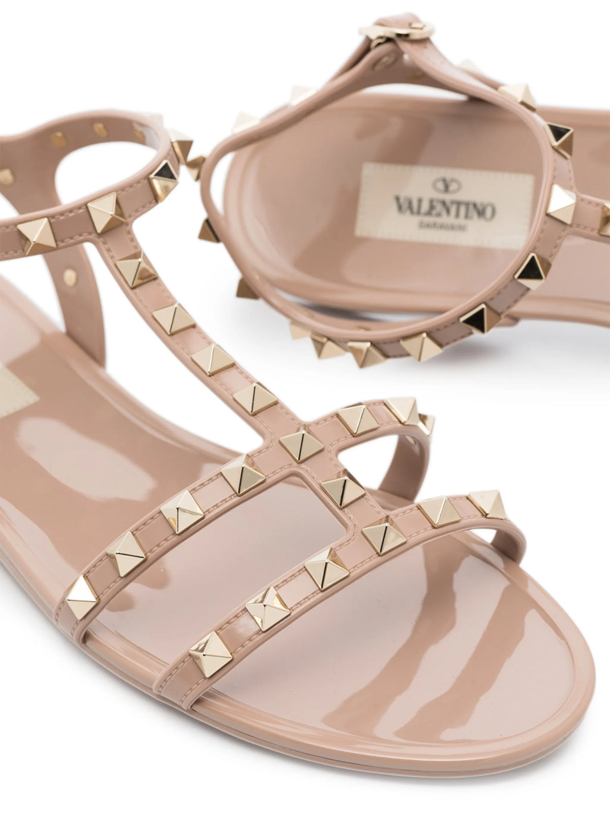 Valentino - Rockstud Adjustable-strap Sandals