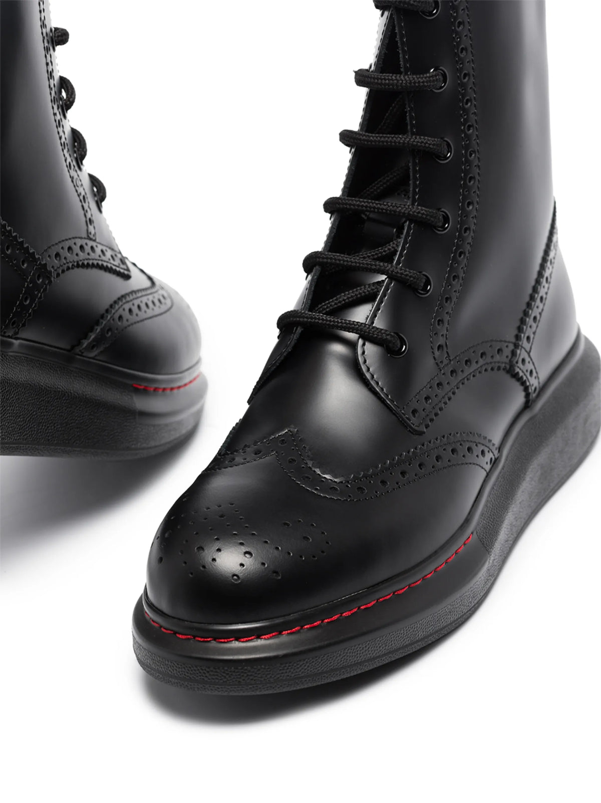 Alexander McQueen - Lace-up Combat Boots