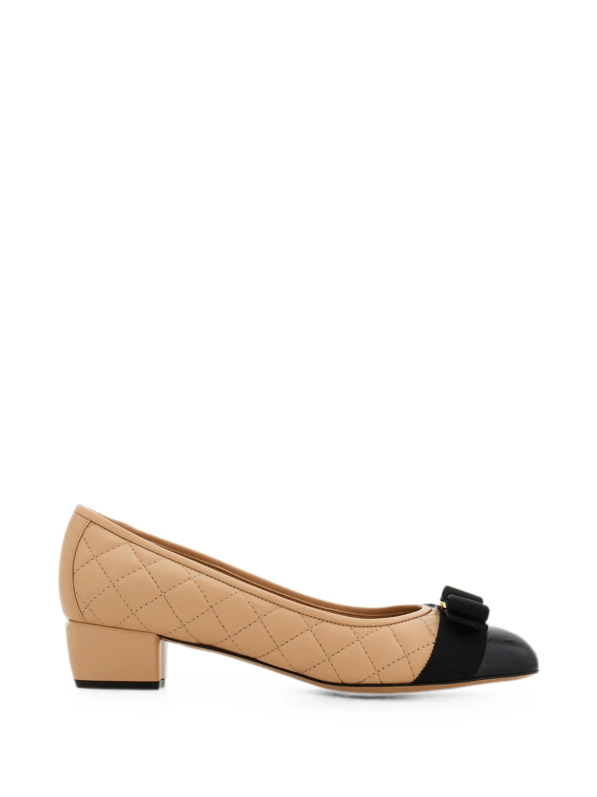 Ferragamo - Quilted Vara Pumps