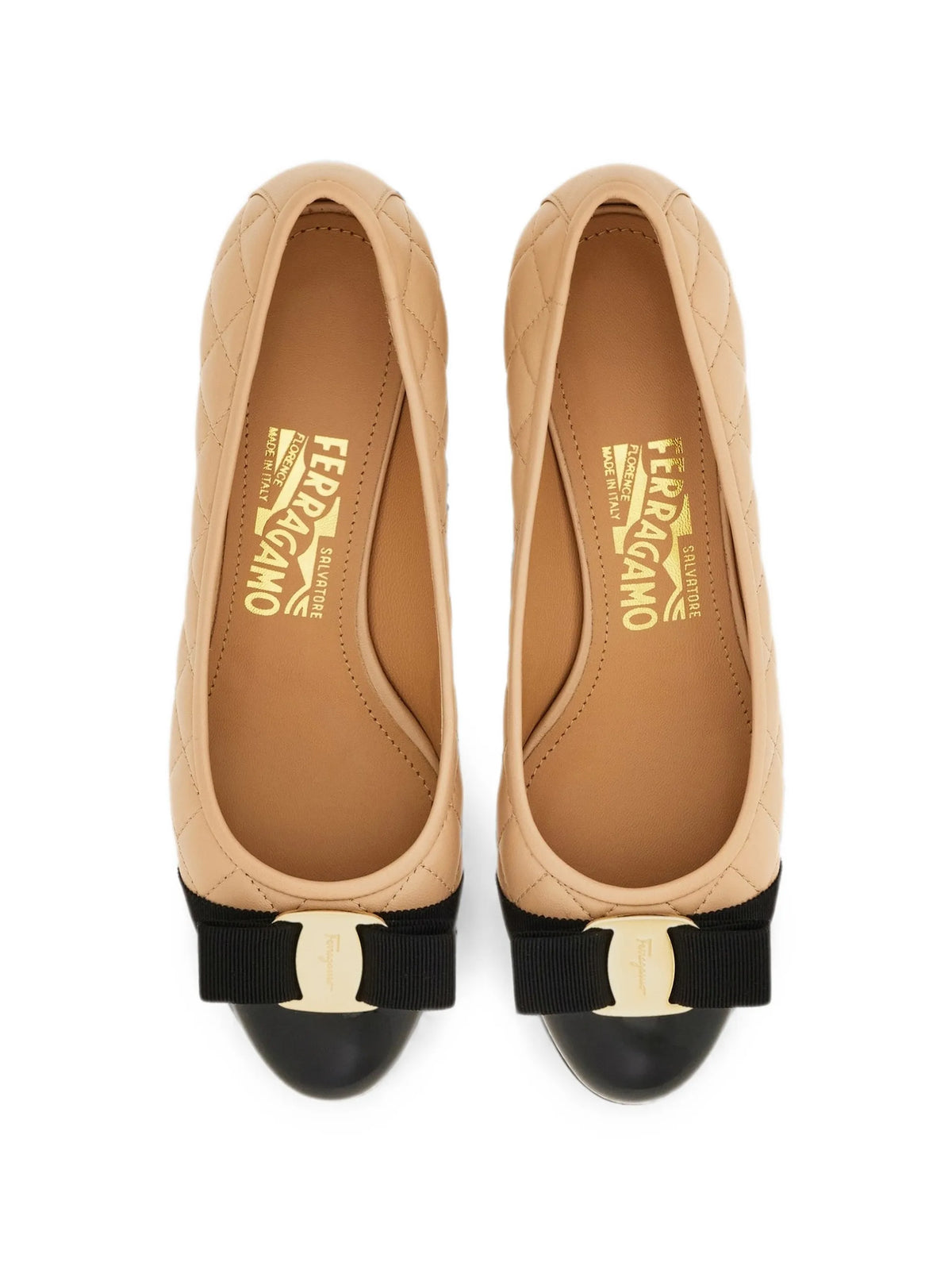 Ferragamo - Quilted Vara Pumps