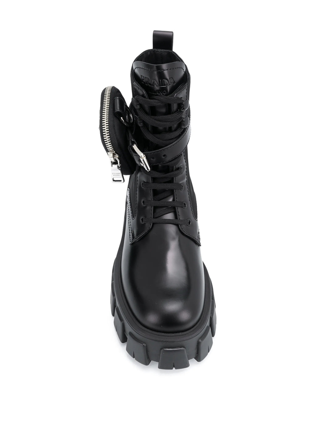 Prada - Belted Combat Boots
