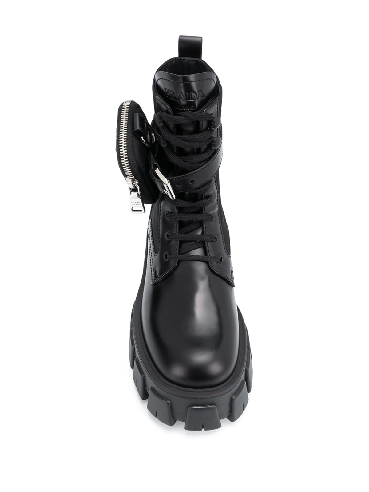 Prada - Belted Combat Boots