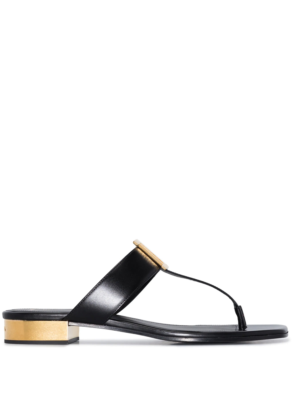 Balmain - B Appliqué Leather Sandals
