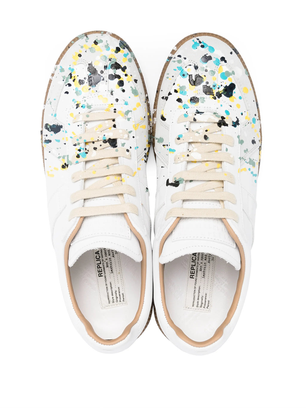Maison Margiela - Replica Paint-splatter Sneakers