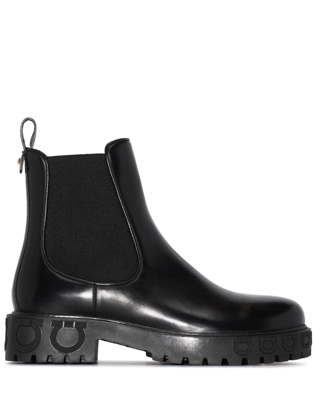 Ferragamo - Gancini Logo-detail Chelsea Boots