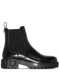 Ferragamo - Gancini Logo-detail Chelsea Boots