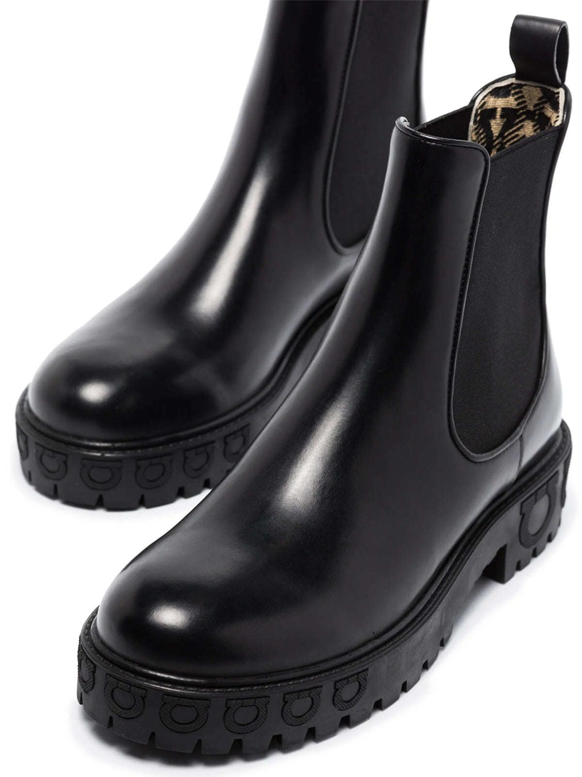 Ferragamo - Gancini Logo-detail Chelsea Boots