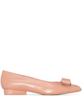 Ferragamo - Viva 20mm Bow-detail Leather Pumps