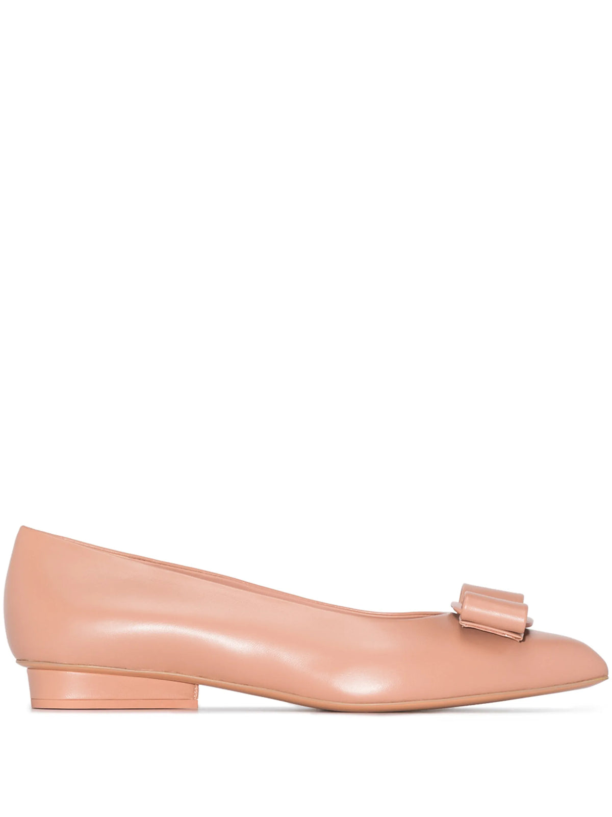 Ferragamo - Viva 20mm Bow-detail Leather Pumps