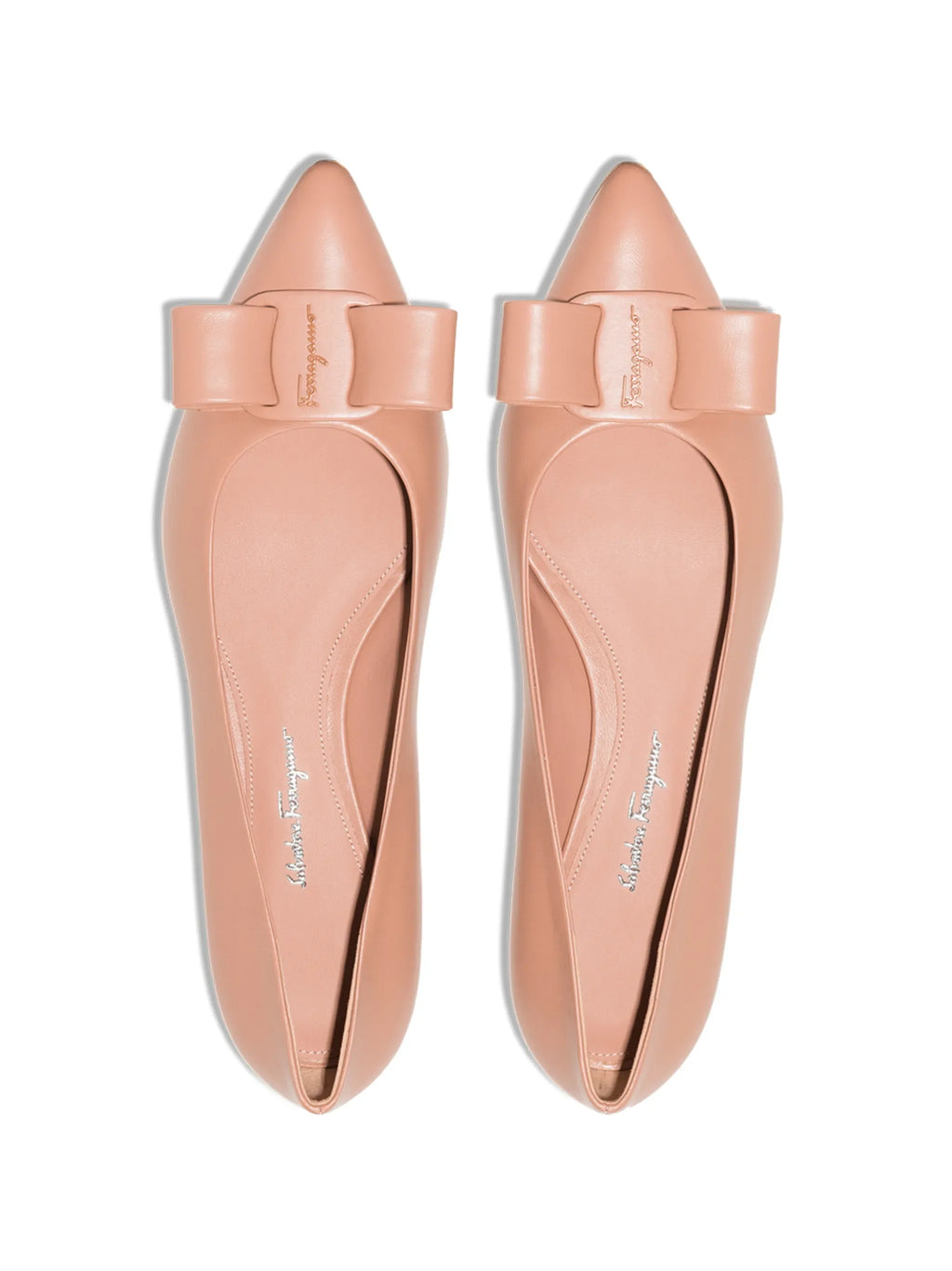 Ferragamo - Viva 20mm Bow-detail Leather Pumps