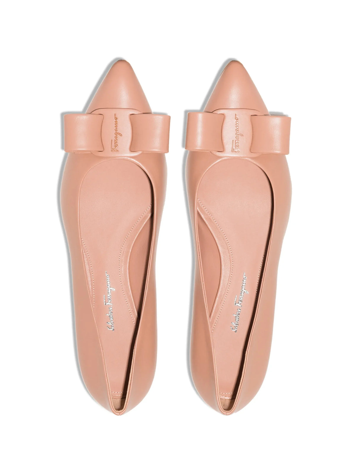 Ferragamo - Viva 20mm Bow-detail Leather Pumps