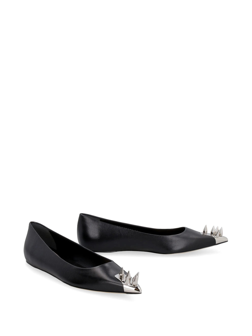 Alexander McQueen - Spike Stud Ballerina Shoes