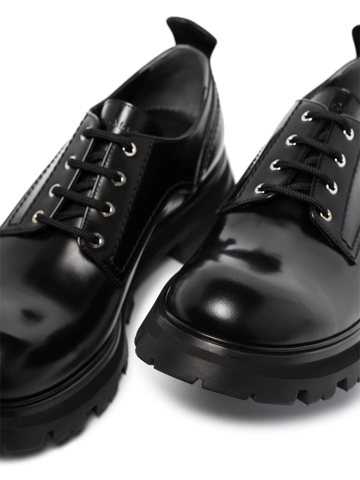 Alexander McQueen - Wander Leather Lace-up Shoes