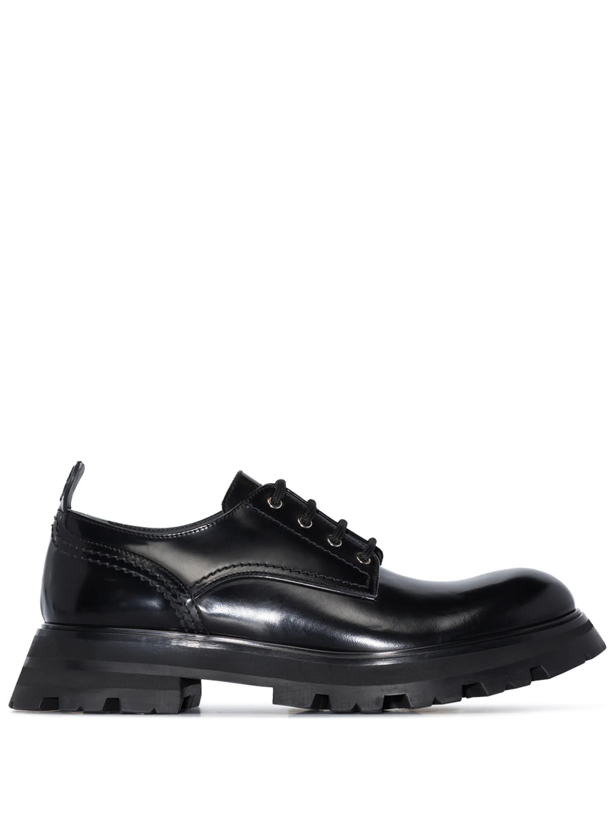 Alexander McQueen - Wander Leather Lace-up Shoes