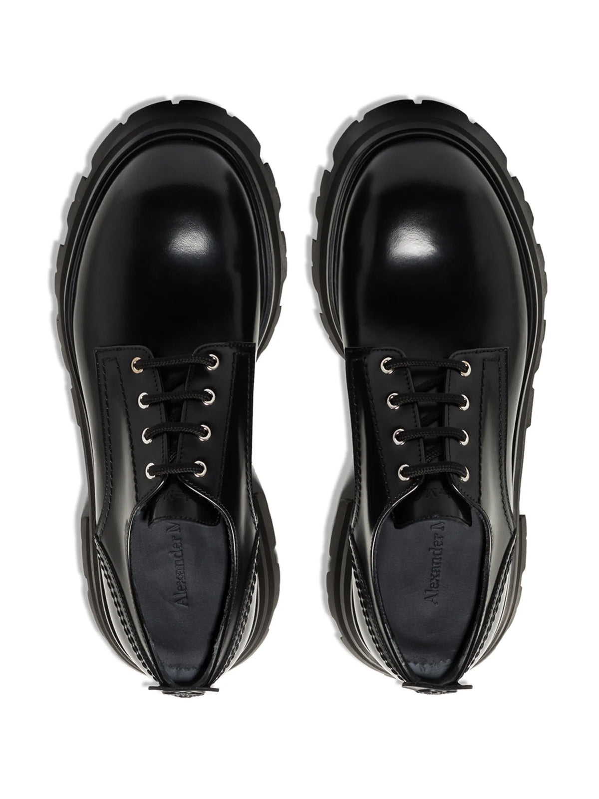 Alexander McQueen - Wander Leather Lace-up Shoes