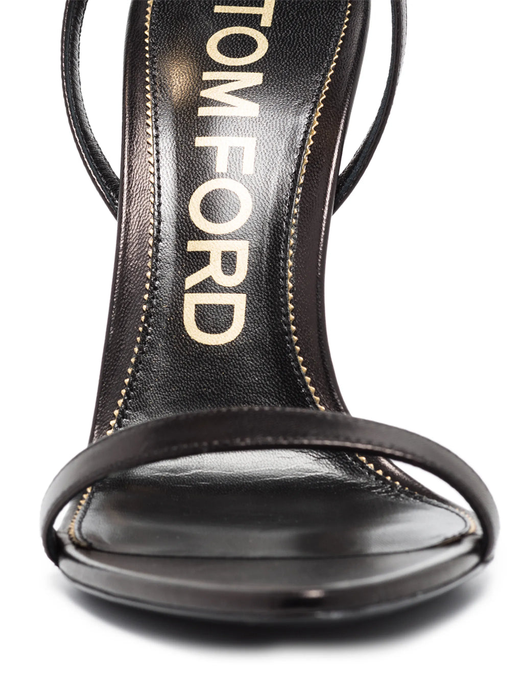 Tom Ford - Padlock 105mm Metallic Heel Sandals