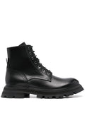 Alexander McQueen - Leather Combat Boots