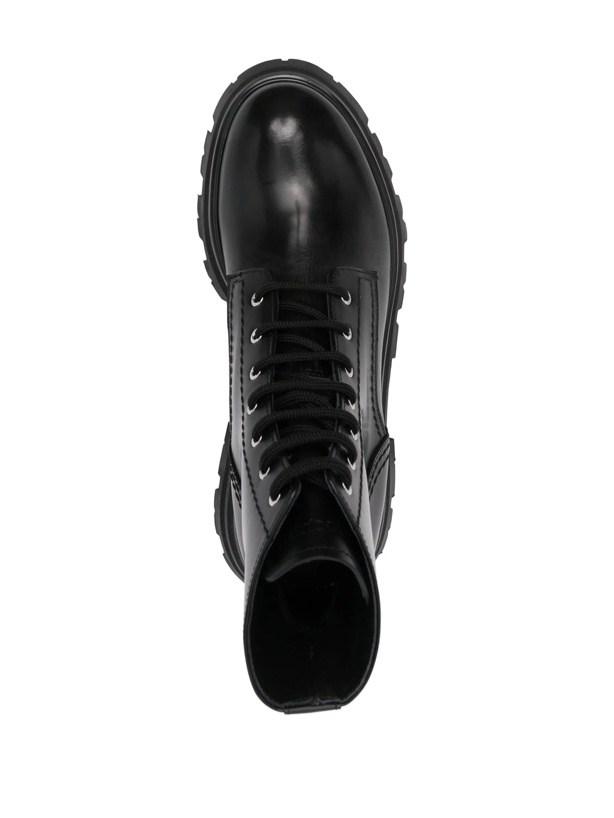 Alexander McQueen - Leather Combat Boots