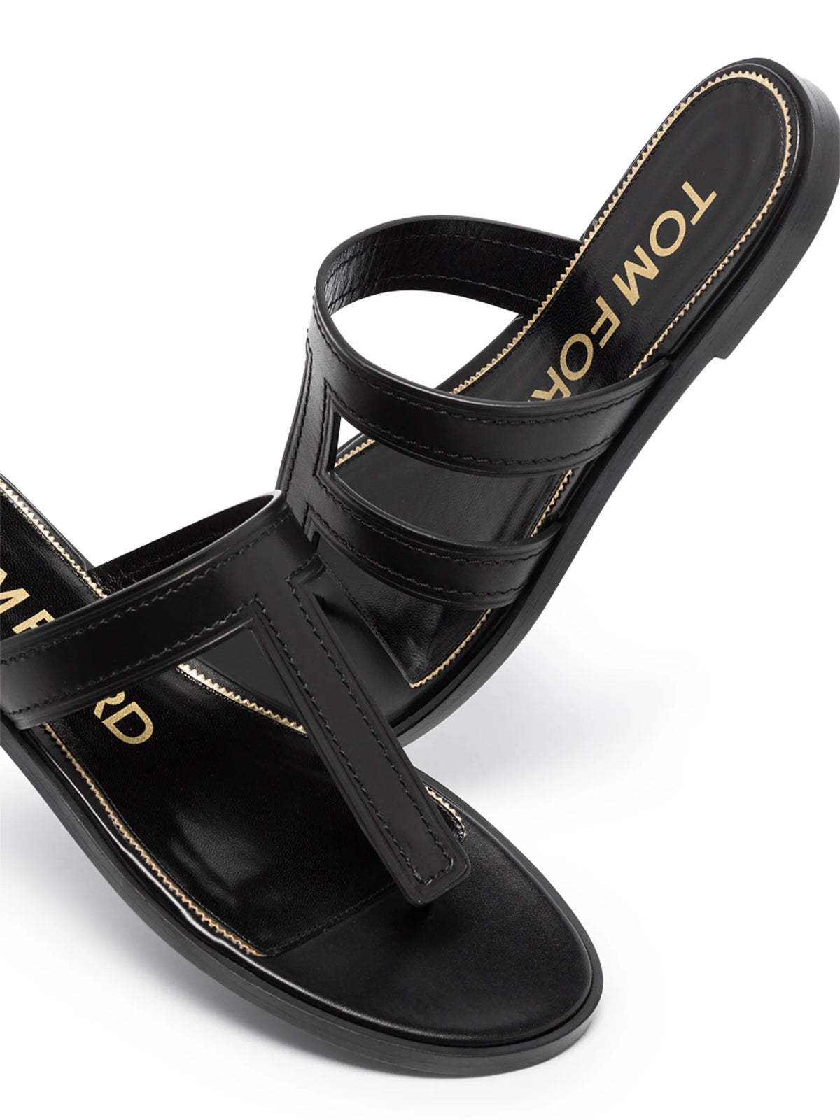 Tom Ford - T F Logo Sandals