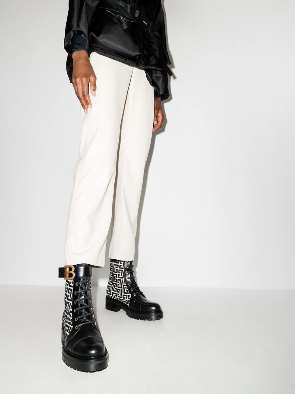 Balmain - Ranger Romy Monogram Boots